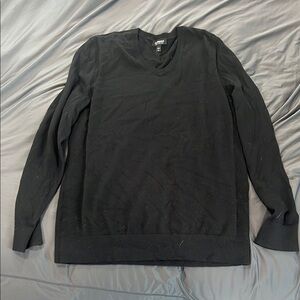 Express Black V-Neck Sweater Classic Style